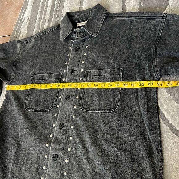 Rebecca Minkoff Women’s Oversized Denim Jean Jacket - Picture 8 of 10